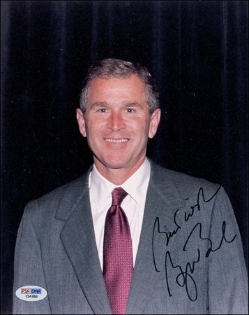 Lot #24 George W. Bush