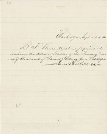 Lot #11 James Buchanan