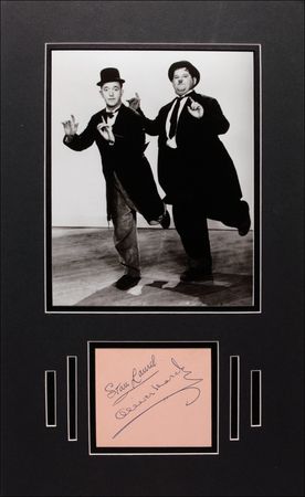 Lot #1027 Laurel and Hardy - Image 1