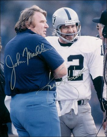 Lot #1350 John Madden and Ken Stabler - Image 1