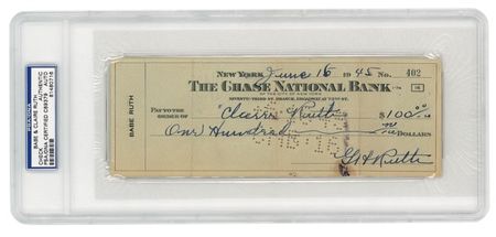 Lot #1414 Babe Ruth - Image 1