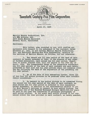 Lot #1067 Marilyn Monroe - Image 4