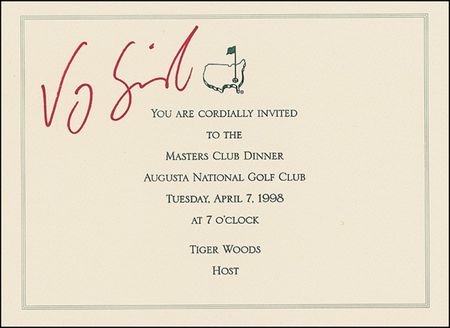 Lot #1299 Golf: Masters - Image 1