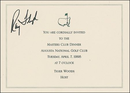 Lot #1299 Golf: Masters - Image 2