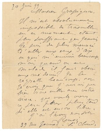 Lot #452 Pierre-Auguste Renoir - Image 1