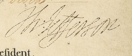 Lot #103 Thomas Jefferson - Image 1