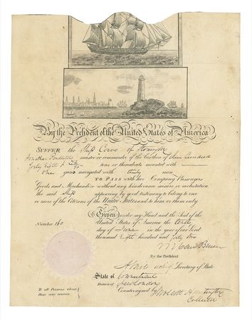 Lot #181 Martin Van Buren - Image 2