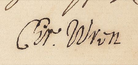 Lot #315 Christopher Wren - Image 1