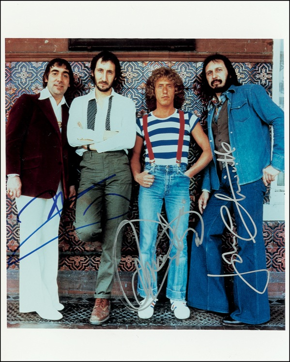 Lot 746 The Who Signed Photograph