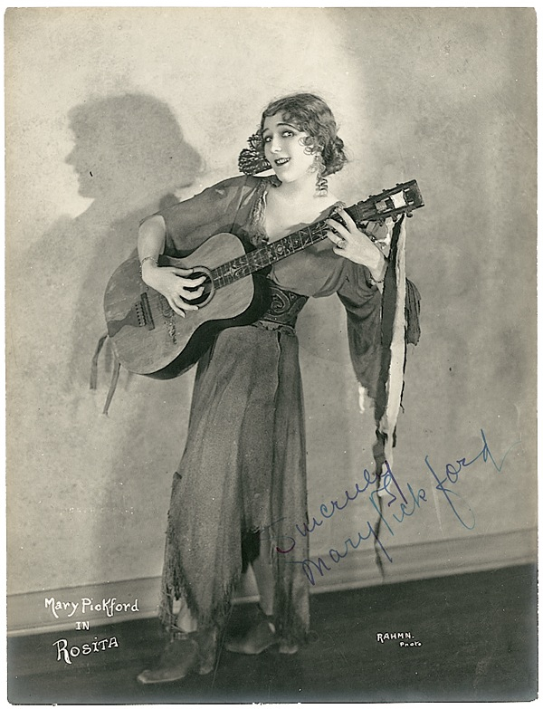Lot 1015 Mary Pickford Signed Photograph