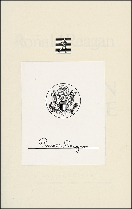 Lot 115 Ronald Reagan Book
