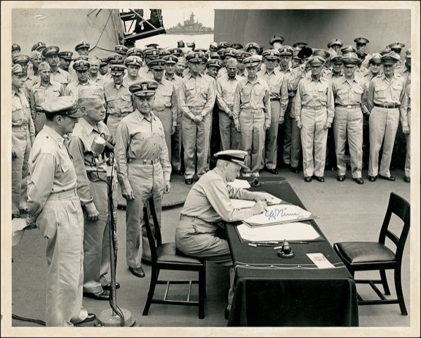 Lot 385 Chester W. Nimitz Signed Photograph