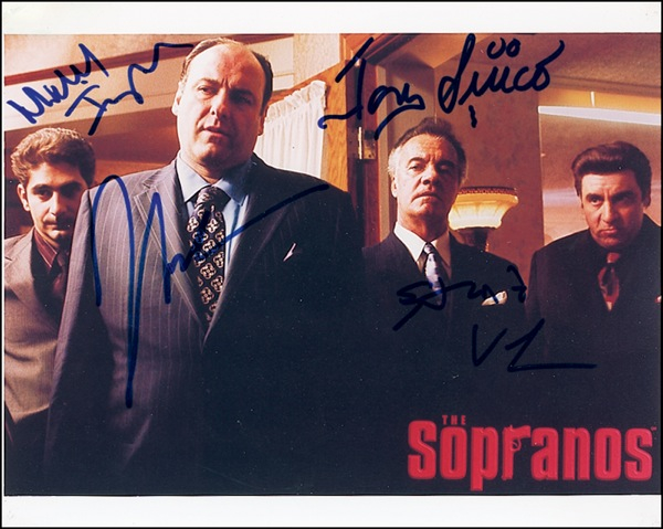 Lot 1059 The Sopranos Signed Photograph