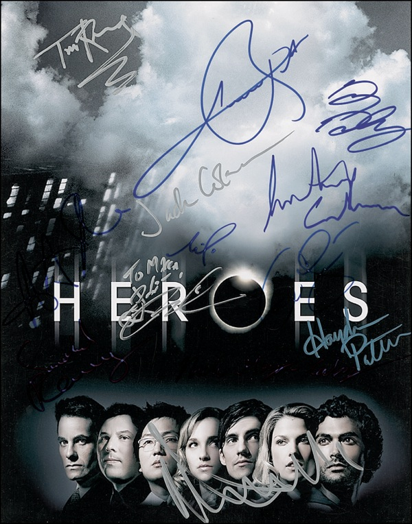 Lot 917 Heroes Signed Photograph