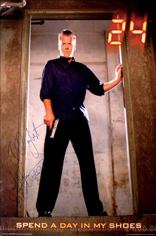Lot 1072 Keifer Sutherland Poster