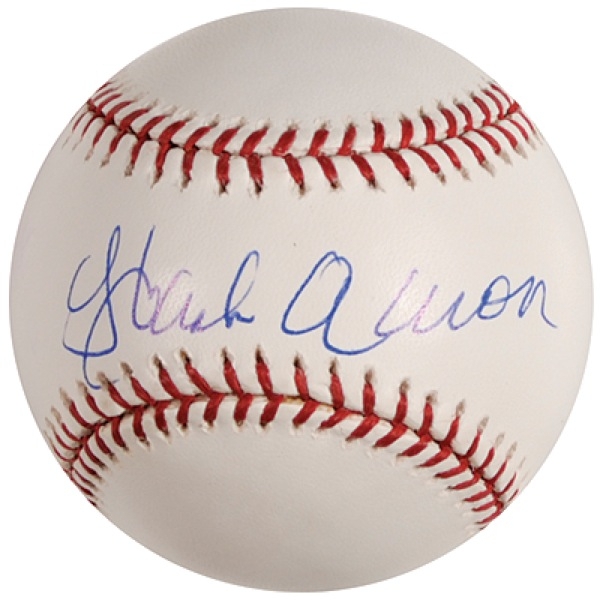 Lot 1131 Hank Aaron Baseball