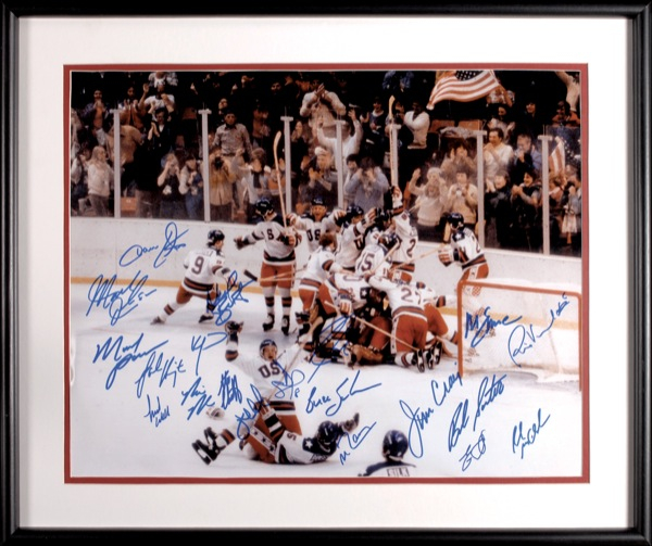 Lot 1362 Miracle On Ice: Arguably the greatest moments in sports history