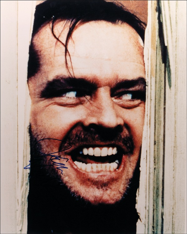 Lot 1002 Jack Nicholson Signed Photograph