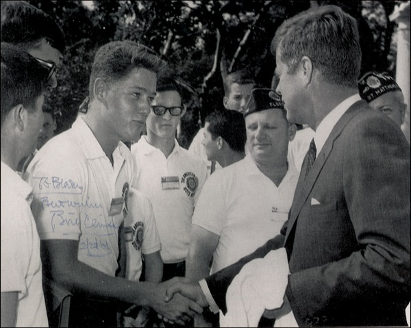 Lot 28 Bill Clinton: President-to-president