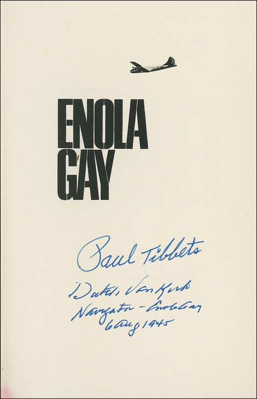 Lot 372 Enola Gay Book