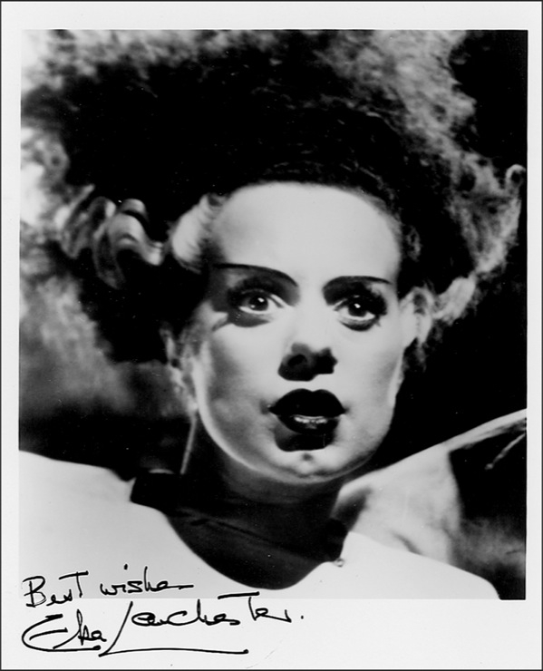 Lot 962 Elsa Lanchester Signed Photograph