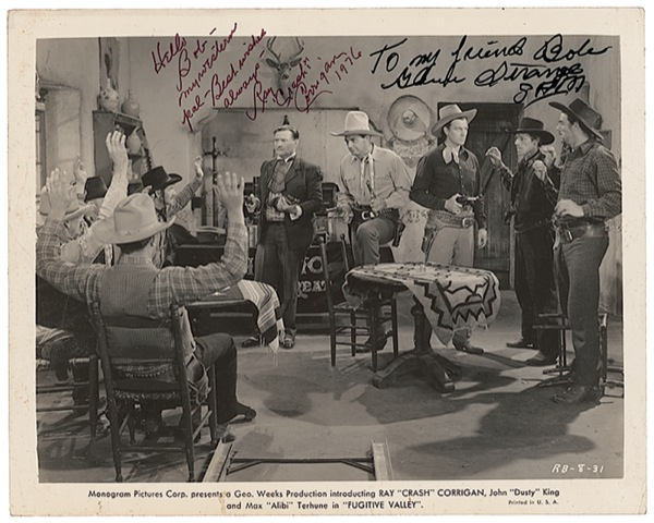 Lot 1067 Glenn Strange and Ray Corrigan Signed Photograph