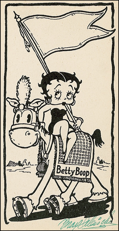 Lot 570 Max Fleischer Sketch