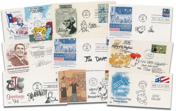 Lot 561 Cartoonists Group Lot