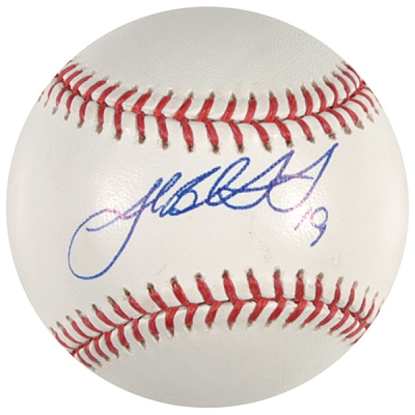 Lot 1166 Josh Beckett Baseball