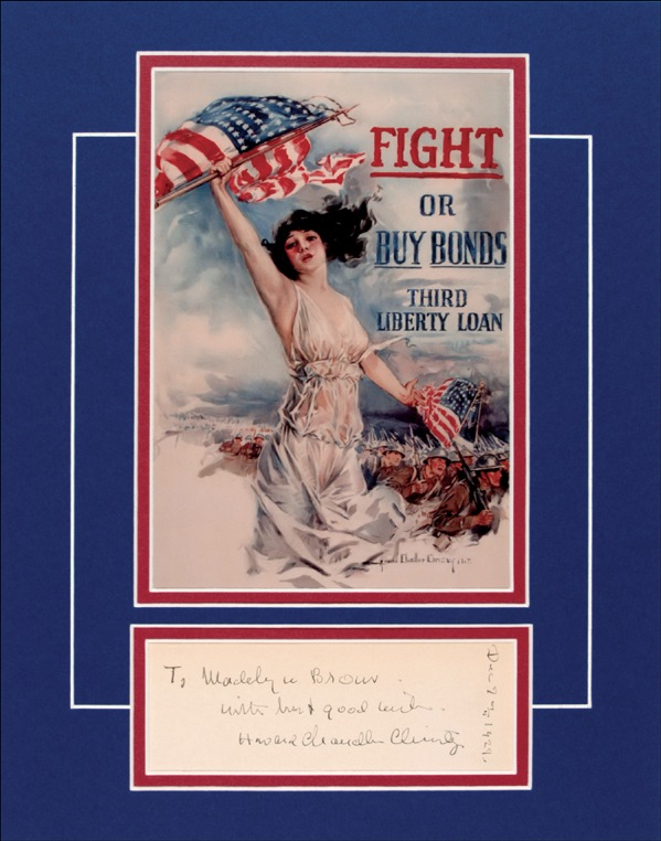 Lot 484 Howard Chandler Christy Signature