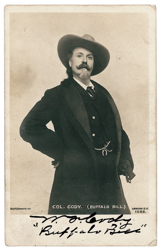 Lot 206 William F. “Buffalo Bill” Cody Signed Photograph
