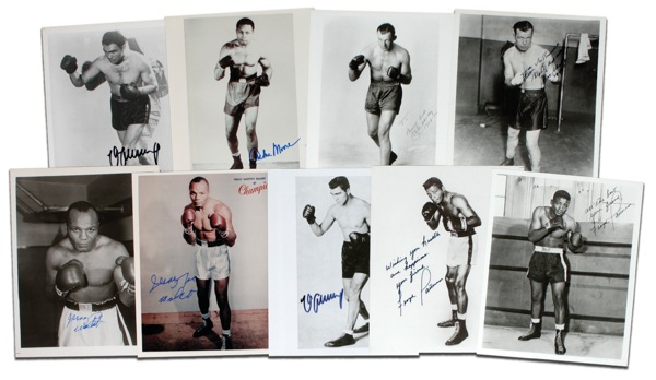 Lot 1187 Boxing: Heavyweight Champions Group Lot