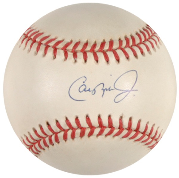 Lot 1398 Cal Ripken, Jr. Baseball