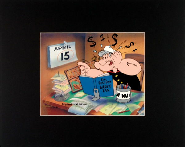 Lot 598 Myron Waldman Animation Cel
