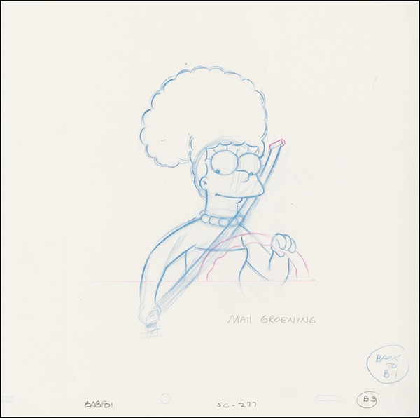Lot 573 Matt Groening Group Lot