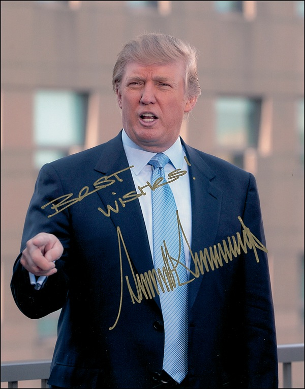 Lot 301 Donald Trump Group Lot