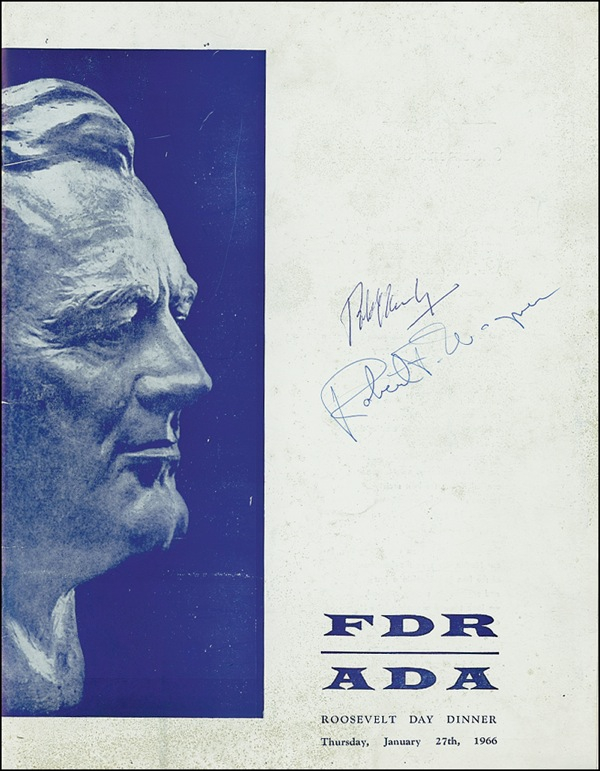 Lot 261 Robert F. Kennedy Program
