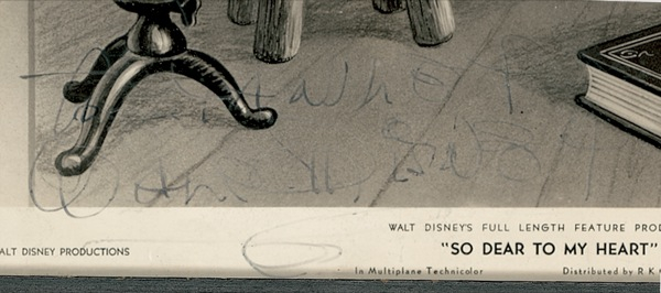 Lot 567 Walt Disney Signed Photograph