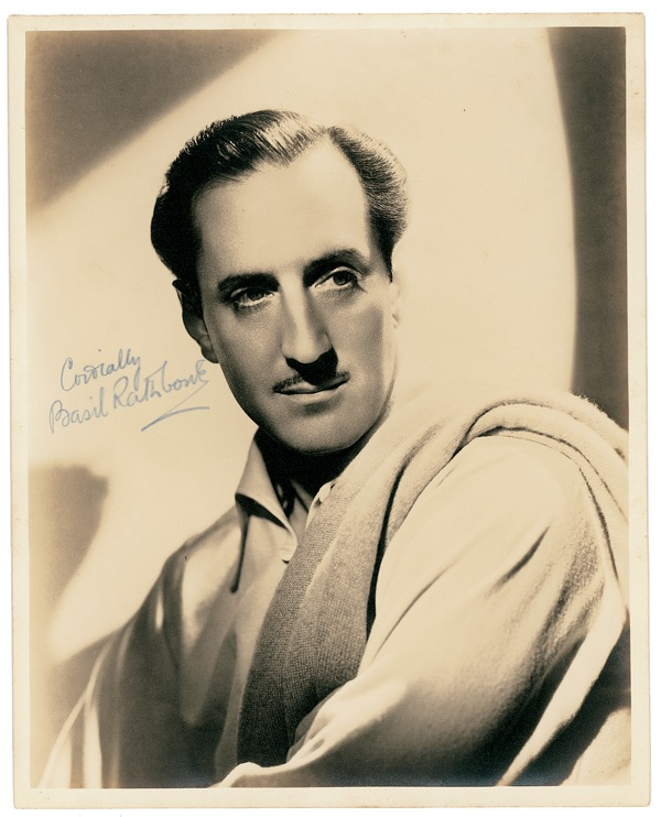 Lot 1024 Basil Rathbone Signed Photograph