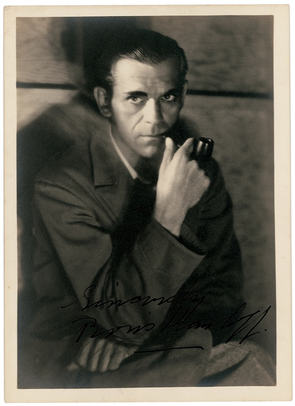 Lot 937 Boris Karloff Signed Photograph
