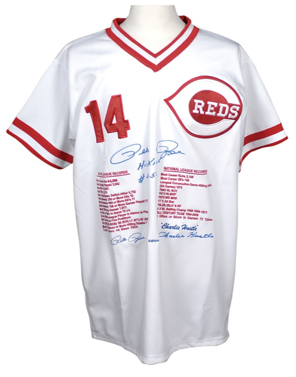 Lot 1412 Pete Rose Baseball Jersey