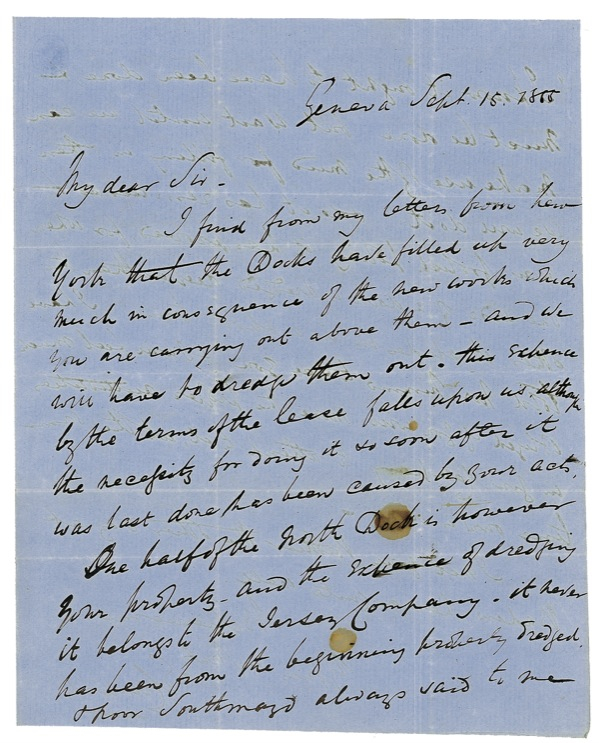 Lot 207 Samuel Cunard: On the waterfront, Victorian style