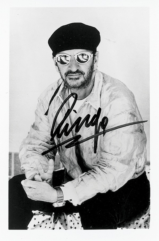 Lot 622 Beatles: Starr, Ringo Signed Photograph