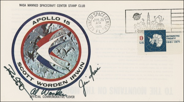 Lot 415 Apollo 15 Insurance Cover
