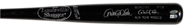 Lot 1292 Derek Jeter Baseball Bat
