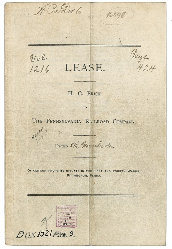 Lot 229 Henry Clay Frick Signed Document