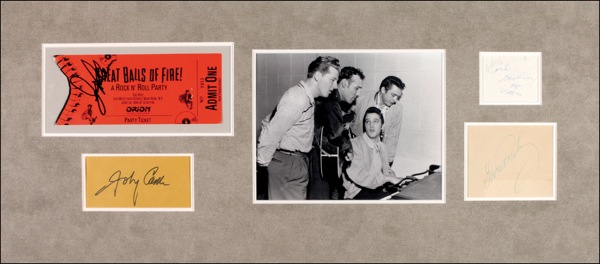 Lot 699 Million Dollar Quartet Group Lot