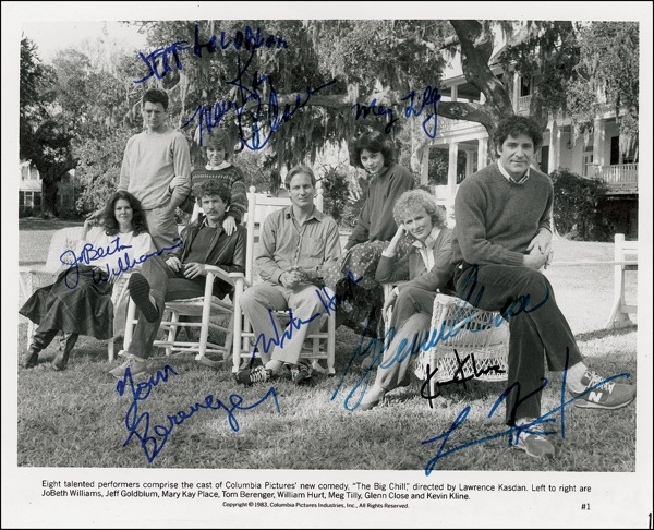 Lot 785 The Big Chill: The feel-good Baby Boomer classic