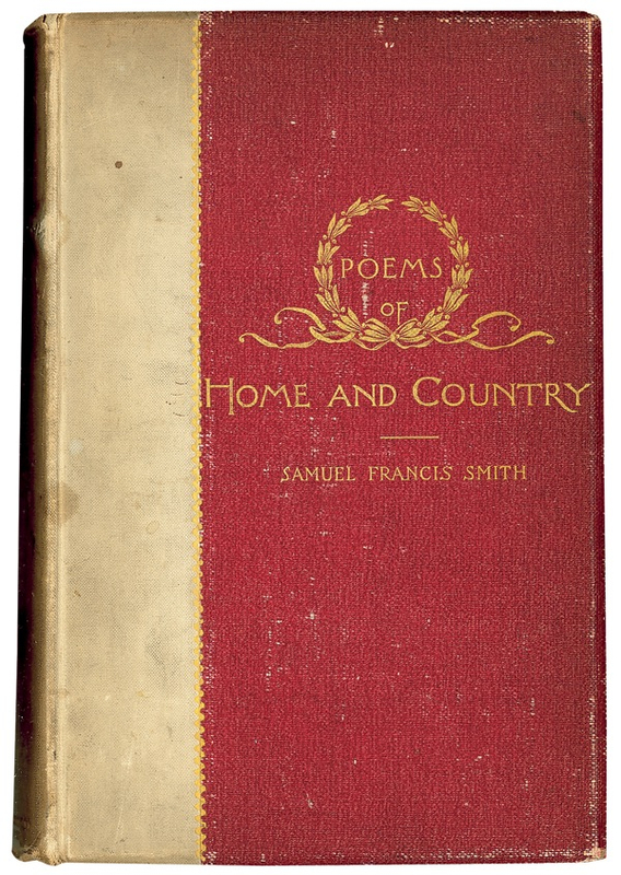 Lot 547 Samuel Francis Smith Book