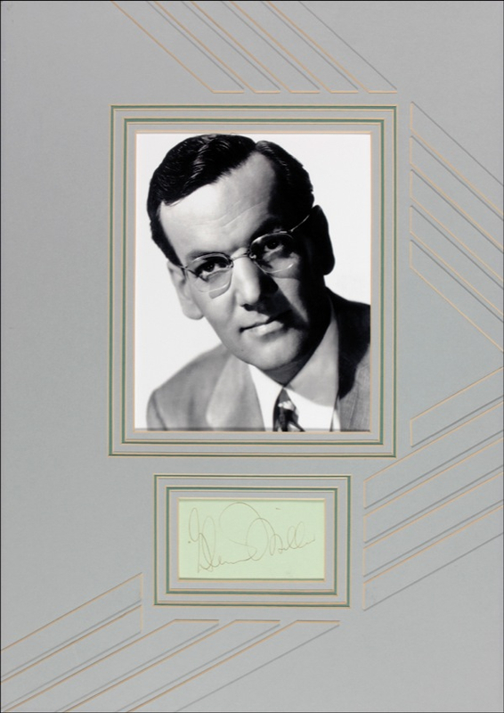 Lot 701 Glenn Miller Signature